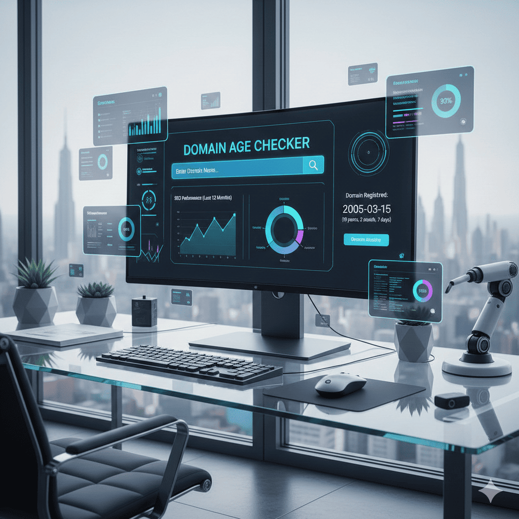 Domain Age Checker Tool – Find Website Age & Domain Registration Date Online in Seconds