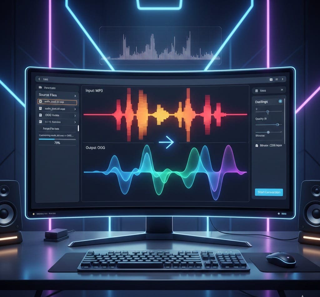 MP3 to OGG Converter – Fast, Free & High-Quality Online Audio Conversion (No Software Needed)