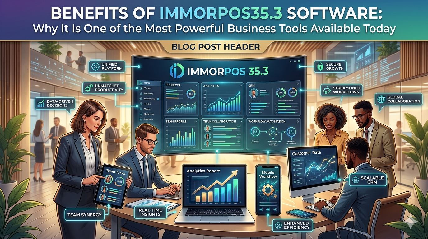 Benefits of Immorpos35.3 Software: Why It Is One of the Most Powerful Business Tools Available Today