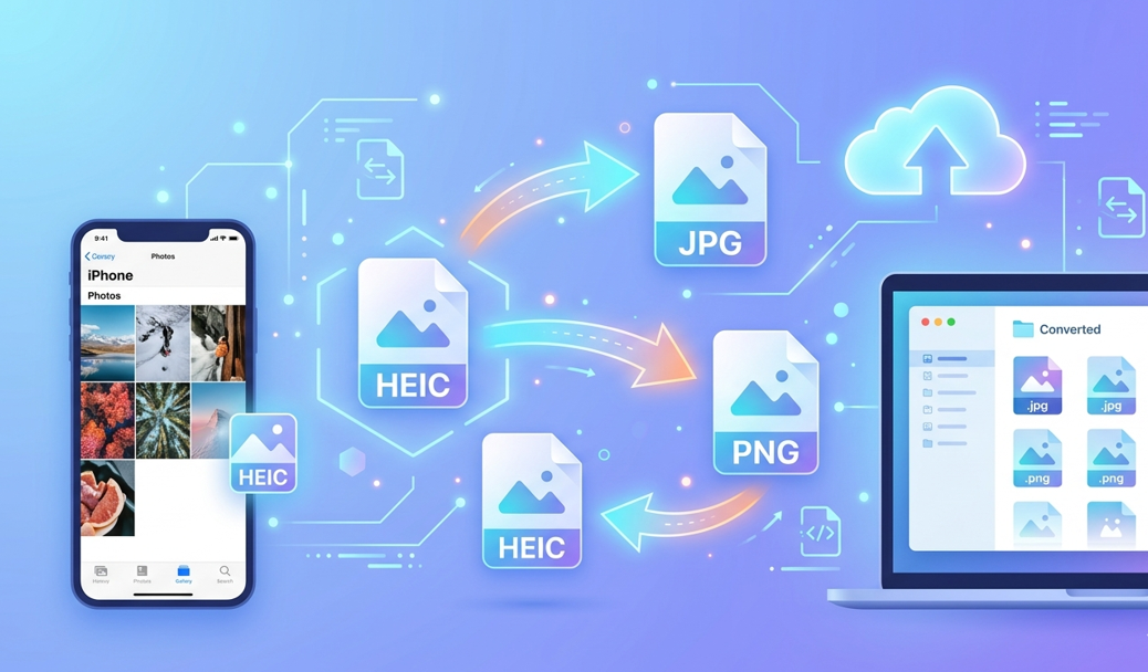 How to Convert HEIC to JPG, PNG & PNG to HEIC