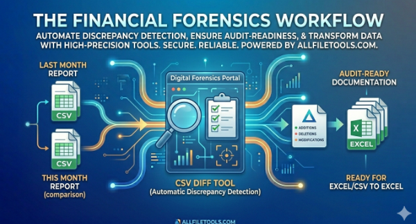 Spotting Discrepancies in Monthly Financial Reports: A Guide to Using CSV DIFF