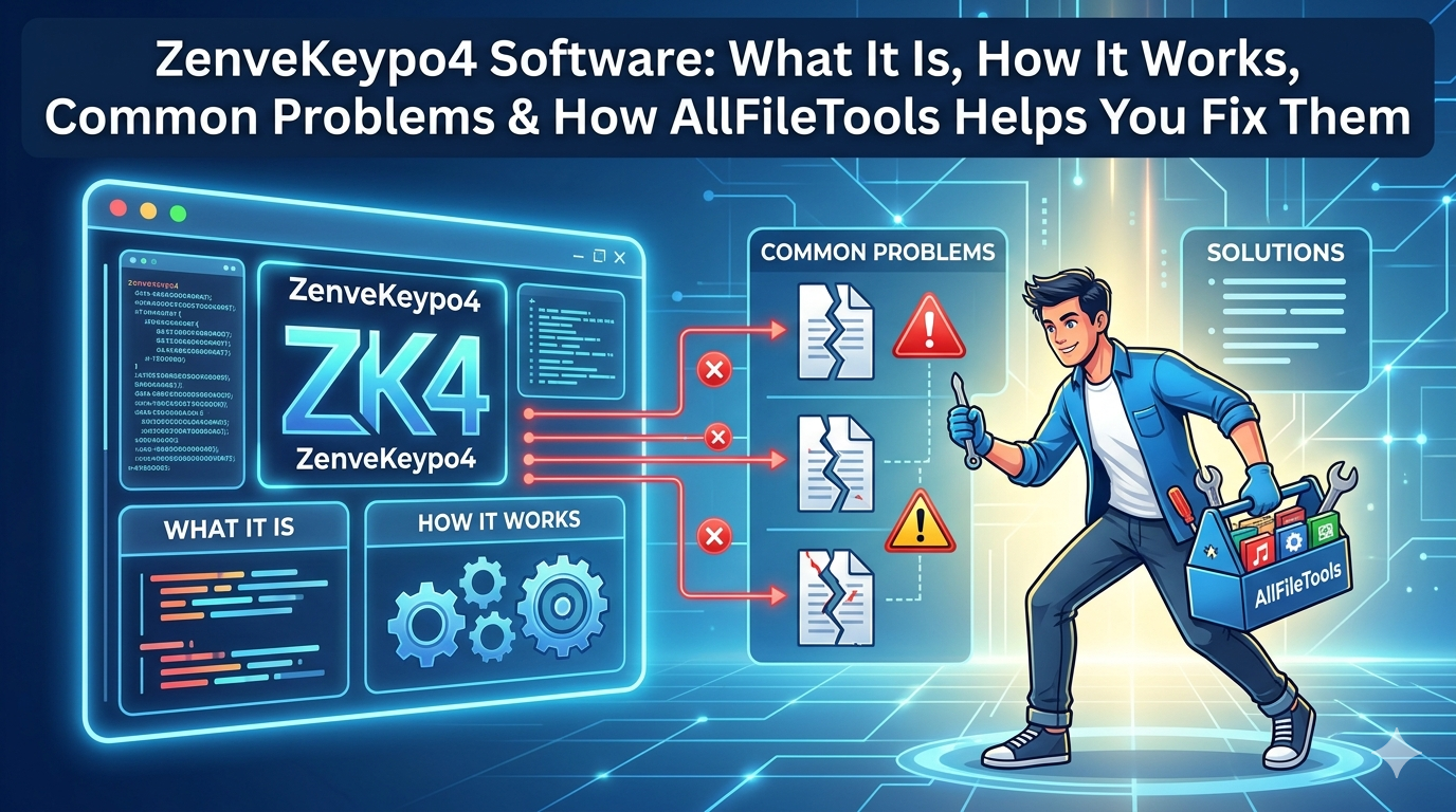ZenveKeypo4 Software: What It Is, How It Works, Common Problems & How AllFileTools Helps You Fix Them