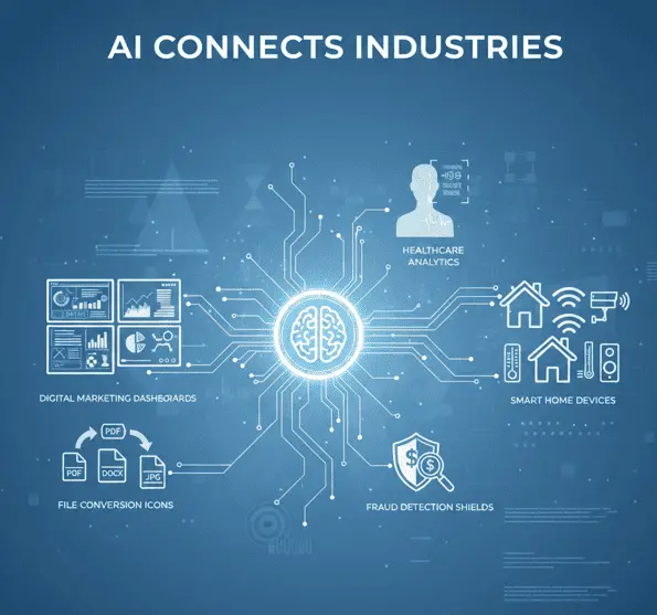 AI Tools in Different Industries: From File Conversion to Fraud Detection