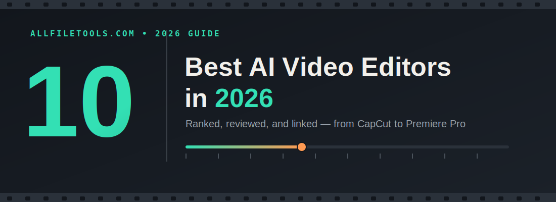 Top 10 Best AI Video Editors in 2026
