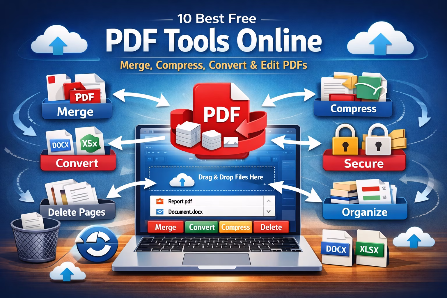 10 Best Free PDF Tools Online (Fast & Easy)