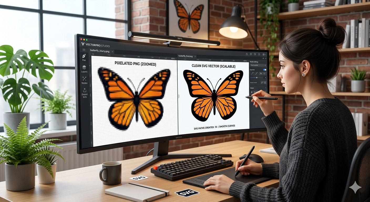 Top 3 PNG to SVG File Converter Online 100% Free and Fast