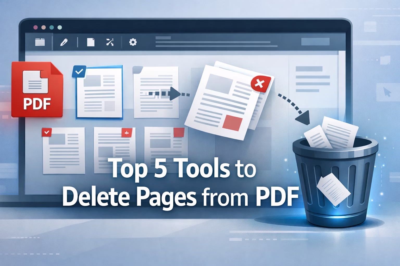 Top 5 Tools to Delete Pages from a PDF File (Free & Online)