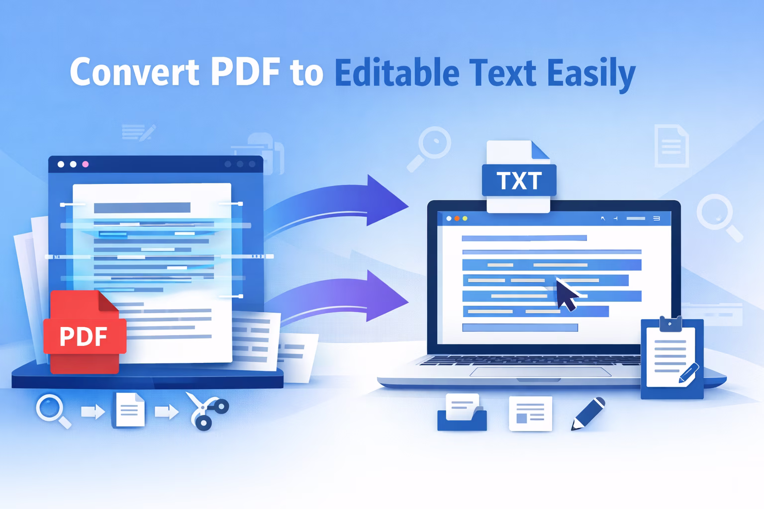 How to Convert PDF to Editable Text for Free