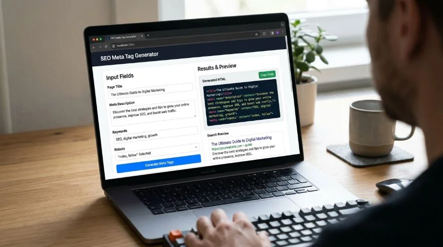 Meta Tag Generator: Create SEO Titles and Descriptions for Your Website