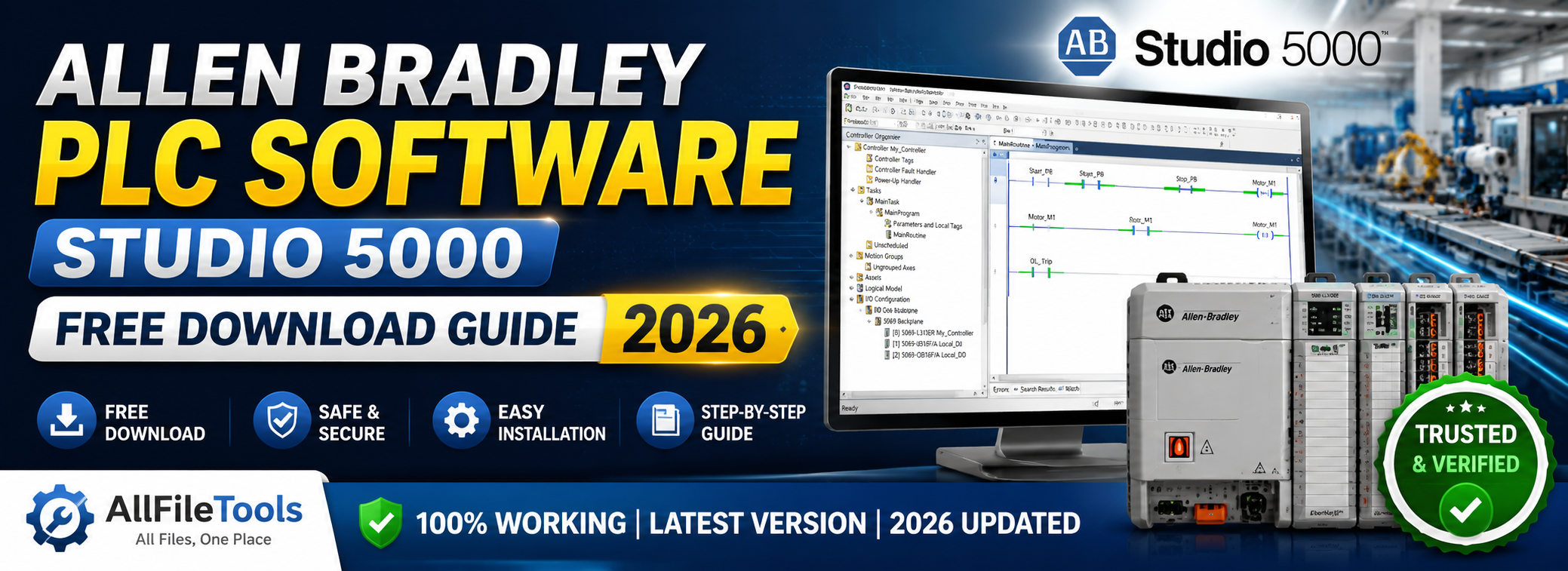 Allen Bradley PLC Software Studio 5000: Free Download Guide 2026