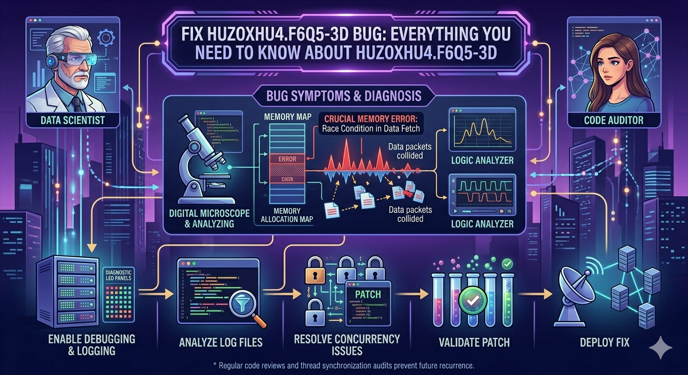 Fix HUZOXHU4.F6Q5-3D Bug: Everything You Need to Know About HUZOXHU4.F6Q5-3D