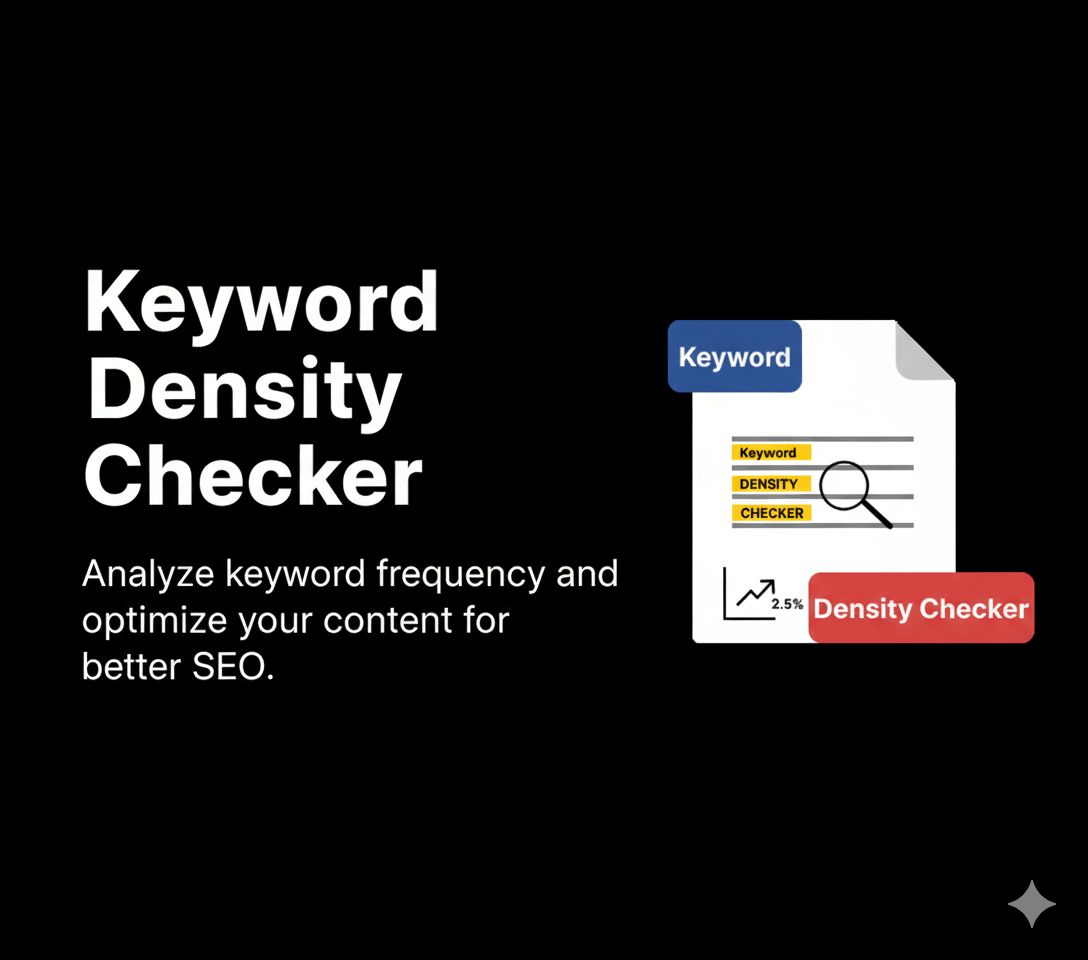 Free Keyword Density Checker | SEO Keyword Analyzer Tool Online