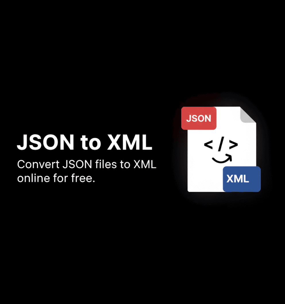 JSON to XML Converter - Fast & Secure | AllFileTools