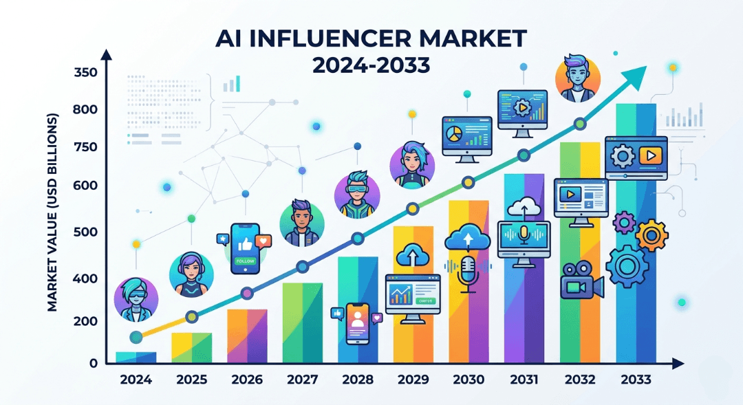 AI-generated fitness influencer Aitana Lopez posting on Instagram in a gym setting